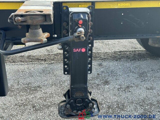 Kögel ZW 18-22,5 Tandem BDF BPW Achsen Scheibenbremsen - مقطورة نقل الحاويات: صورة 3 Kögel ZW 18-22,5 Tandem BDF BPW Achsen Scheibenbremsen - مقطورة نقل الحاويات: صورة 3