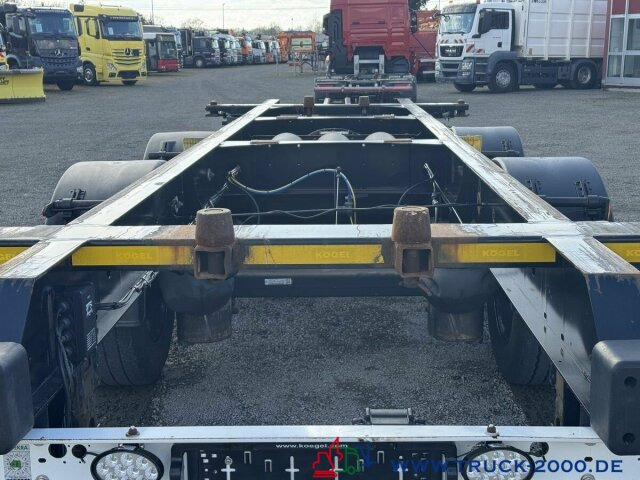 Kögel ZW 18-22,5 Tandem BDF BPW Achsen Scheibenbremsen - مقطورة نقل الحاويات: صورة 4 Kögel ZW 18-22,5 Tandem BDF BPW Achsen Scheibenbremsen - مقطورة نقل الحاويات: صورة 4