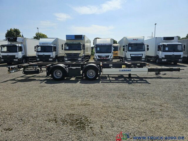 Krone ZZ18 XF0 Tandem Box Carrier - Luft - BPW Achsen - مقطورة نقل الحاويات: صورة 5 Krone ZZ18 XF0 Tandem Box Carrier - Luft - BPW Achsen - مقطورة نقل الحاويات: صورة 5