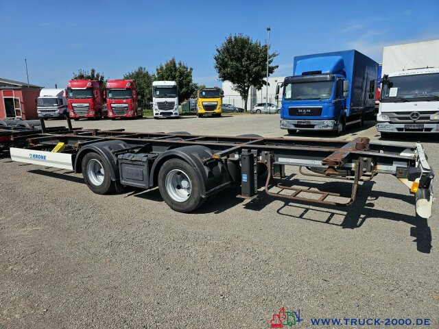 Krone ZZ18 XF0 Tandem Box Carrier - Luft - BPW Achsen - مقطورة نقل الحاويات: صورة 2 Krone ZZ18 XF0 Tandem Box Carrier - Luft - BPW Achsen - مقطورة نقل الحاويات: صورة 2