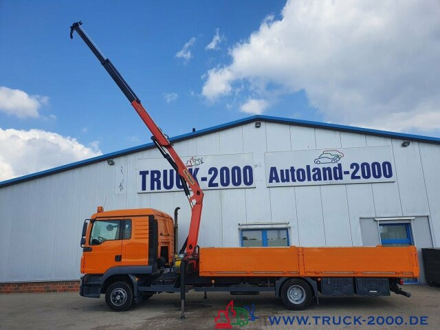 MAN TGL 12.250 Kran PK11001 7.6 m = 1.24 to. 2 x AHK - شاحنات مسطحة, شاحنة كرين: صورة 3 MAN TGL 12.250 Kran PK11001 7.6 m = 1.24 to. 2 x AHK - شاحنات مسطحة, شاحنة كرين: صورة 3