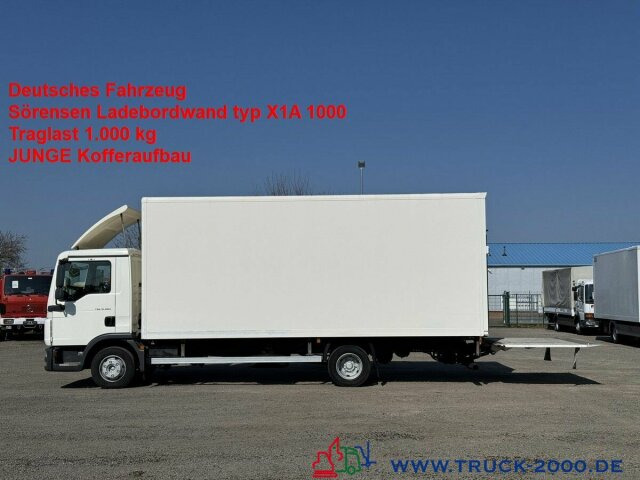 MAN TGL 8.180 Ladebordwand Sörensen 1.000 kg - شاحنة مغلقة الصندوق: صورة 1 MAN TGL 8.180 Ladebordwand Sörensen 1.000 kg - شاحنة مغلقة الصندوق: صورة 1