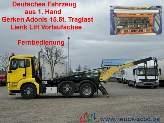 MAN TGS 26.400 6x2 Gergen Teleabsetzer+Fernbedienung - شاحنة نقل المخلفات: صورة 1 MAN TGS 26.400 6x2 Gergen Teleabsetzer+Fernbedienung - شاحنة نقل المخلفات: صورة 1