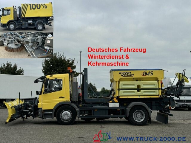 Mercedes-Benz 1524 Winterdienst - Streuer - Kehrmaschine - سياره كنس شوارع: صورة 1 Mercedes-Benz 1524 Winterdienst - Streuer - Kehrmaschine - سياره كنس شوارع: صورة 1