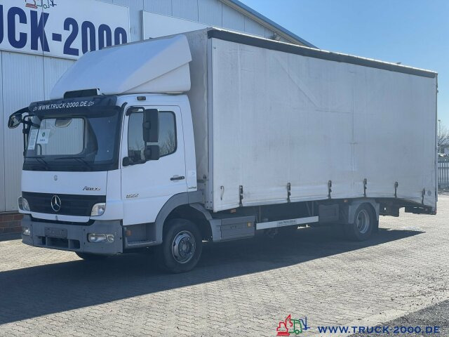 Mercedes-Benz 822 Atego Geschlossener Transport + el. Rampen - شاحنة نقل سيارات شاحنة: صورة 2 Mercedes-Benz 822 Atego Geschlossener Transport + el. Rampen - شاحنة نقل سيارات شاحنة: صورة 2