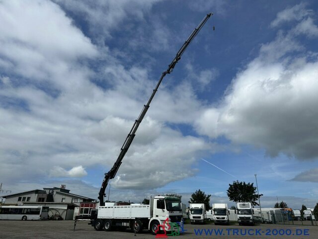 Mercedes-Benz Actros 3244 Hiab 377 FlyJib+ Winde Hakenhöhe 30m - شاحنات مسطحة, شاحنة كرين: صورة 3 Mercedes-Benz Actros 3244 Hiab 377 FlyJib+ Winde Hakenhöhe 30m - شاحنات مسطحة, شاحنة كرين: صورة 3
