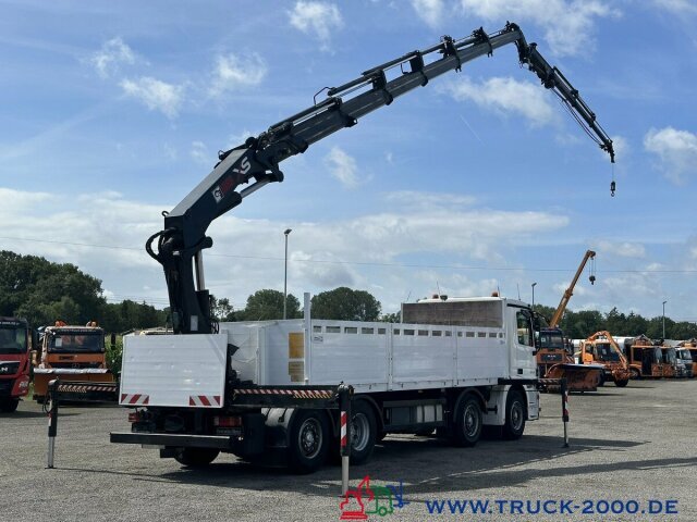 Mercedes-Benz Actros 3244 Hiab 377 FlyJib+ Winde Hakenhöhe 30m - شاحنات مسطحة, شاحنة كرين: صورة 2 Mercedes-Benz Actros 3244 Hiab 377 FlyJib+ Winde Hakenhöhe 30m - شاحنات مسطحة, شاحنة كرين: صورة 2
