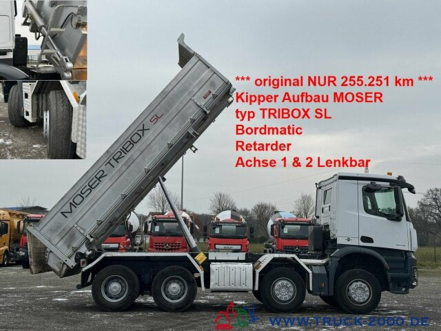Mercedes-Benz Arocs 3248 8x4/4 Moser 3 Seiten Kipper Retarder - شاحنة قلاب: صورة 1 Mercedes-Benz Arocs 3248 8x4/4 Moser 3 Seiten Kipper Retarder - شاحنة قلاب: صورة 1