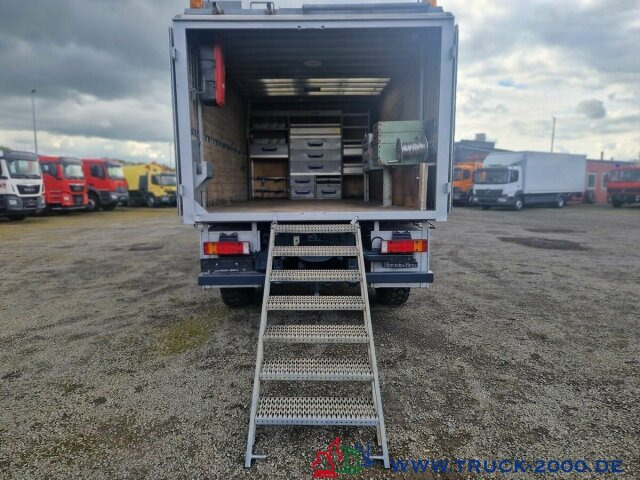 Mercedes-Benz Atego 824 4x4 Ideal Werkstatt-Wohn-Expeditionsmobil - شاحنة مقفلة: صورة 3 Mercedes-Benz Atego 824 4x4 Ideal Werkstatt-Wohn-Expeditionsmobil - شاحنة مقفلة: صورة 3