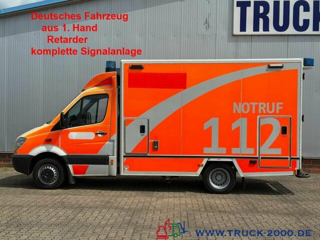 Mercedes-Benz Sprinter 516 Fahrtec RTW Luftfederung Retarder - سيارة اسعاف: صورة 1 Mercedes-Benz Sprinter 516 Fahrtec RTW Luftfederung Retarder - سيارة اسعاف: صورة 1