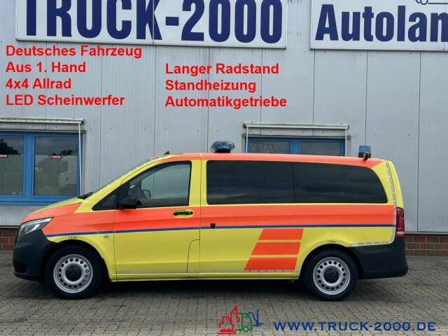 Mercedes-Benz Vito119 CDI 4x4 Notarzt Rettung Ambulance Klima - سيارة اسعاف: صورة 1 Mercedes-Benz Vito119 CDI 4x4 Notarzt Rettung Ambulance Klima - سيارة اسعاف: صورة 1