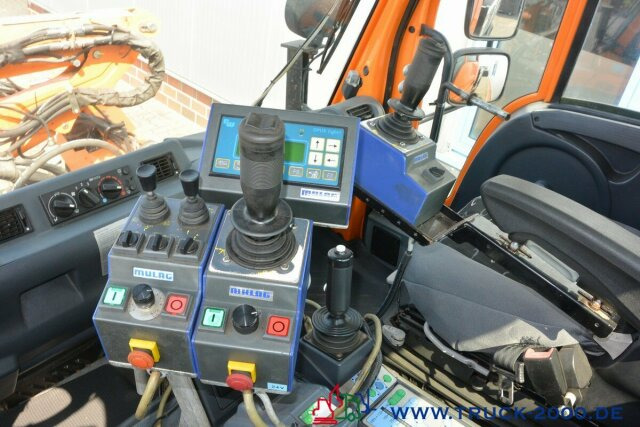 Unimog U 400 4 x 4 Mulag Teleskopausleger + Zapfwelle Unimog U 400 4 x 4 Mulag Teleskopausleger + Zapfwelle: صورة 6