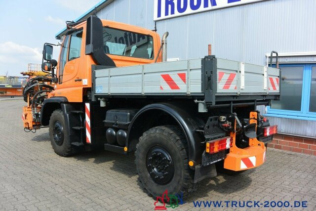 Unimog U 400 4 x 4 Mulag Teleskopausleger + Zapfwelle Unimog U 400 4 x 4 Mulag Teleskopausleger + Zapfwelle: صورة 8