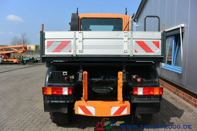 Unimog U 400 4 x 4 Mulag Teleskopausleger + Zapfwelle Unimog U 400 4 x 4 Mulag Teleskopausleger + Zapfwelle: صورة 12