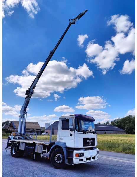 MAN 18.410 F2000 Cormach 22000 E4F + jib - شاحنات مسطحة, شاحنة كرين: صورة 1 MAN 18.410 F2000 Cormach 22000 E4F + jib - شاحنات مسطحة, شاحنة كرين: صورة 1