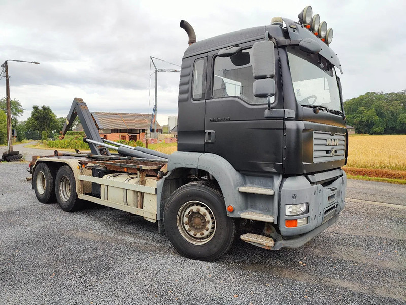 MAN TGA 26.350 6x4 Container AJK Euronorm 3 - شاحنة ذات خطاف: صورة 1 MAN TGA 26.350 6x4 Container AJK Euronorm 3 - شاحنة ذات خطاف: صورة 1
