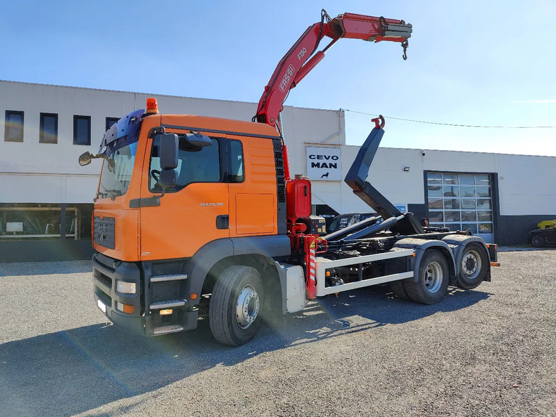 MAN TGA 28.310 Container / Fassi F130 - شاحنة ذات خطاف, شاحنة كرين: صورة 4 MAN TGA 28.310 Container / Fassi F130 - شاحنة ذات خطاف, شاحنة كرين: صورة 4
