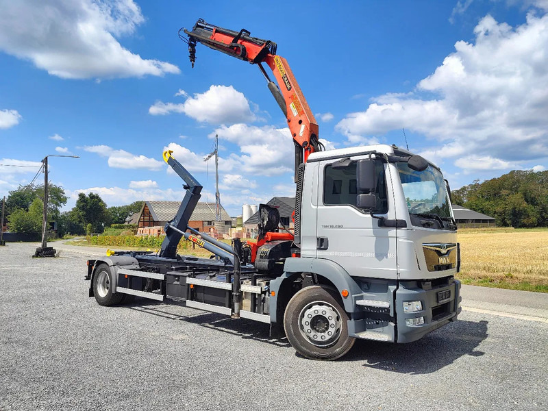 MAN TGM 18.290 4x2 Euro 6 + Crane Palfinger PK15500 - شاحنة ذات خطاف, شاحنة كرين: صورة 2 MAN TGM 18.290 4x2 Euro 6 + Crane Palfinger PK15500 - شاحنة ذات خطاف, شاحنة كرين: صورة 2