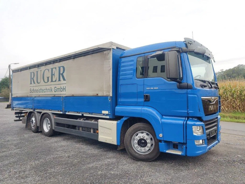 MAN TGS 26.360 Schuifzeil Euro6 - شاحنة ستارة: صورة 2 MAN TGS 26.360 Schuifzeil Euro6 - شاحنة ستارة: صورة 2
