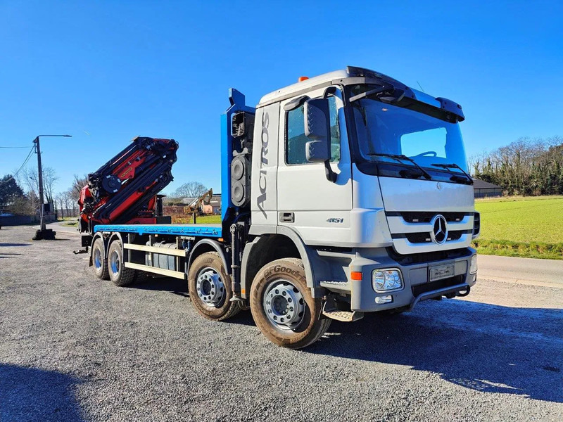 Mercedes-Benz Actros 4151 V8 8x4 Palfinger PK78002 + Flyjib PJ170 - شاحنات مسطحة, شاحنة كرين: صورة 2 Mercedes-Benz Actros 4151 V8 8x4 Palfinger PK78002 + Flyjib PJ170 - شاحنات مسطحة, شاحنة كرين: صورة 2