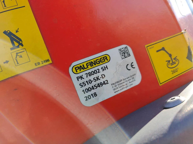 Mercedes-Benz Actros 4151 V8 8x4 Palfinger PK78002 - شاحنة كرين: صورة 5 Mercedes-Benz Actros 4151 V8 8x4 Palfinger PK78002 - شاحنة كرين: صورة 5