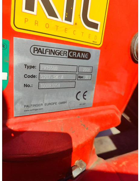 Palfinger Year 2008 Remote PK15500 - ذراع تطويل: صورة 3 Palfinger Year 2008 Remote PK15500 - ذراع تطويل: صورة 3
