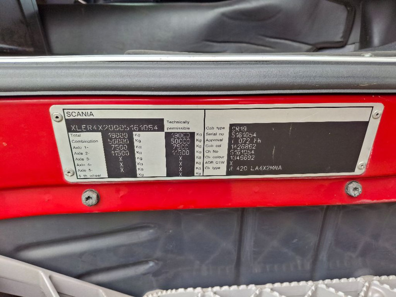Scania R 420 LA4X2MNA - وحدة جر: صورة 5 Scania R 420 LA4X2MNA - وحدة جر: صورة 5
