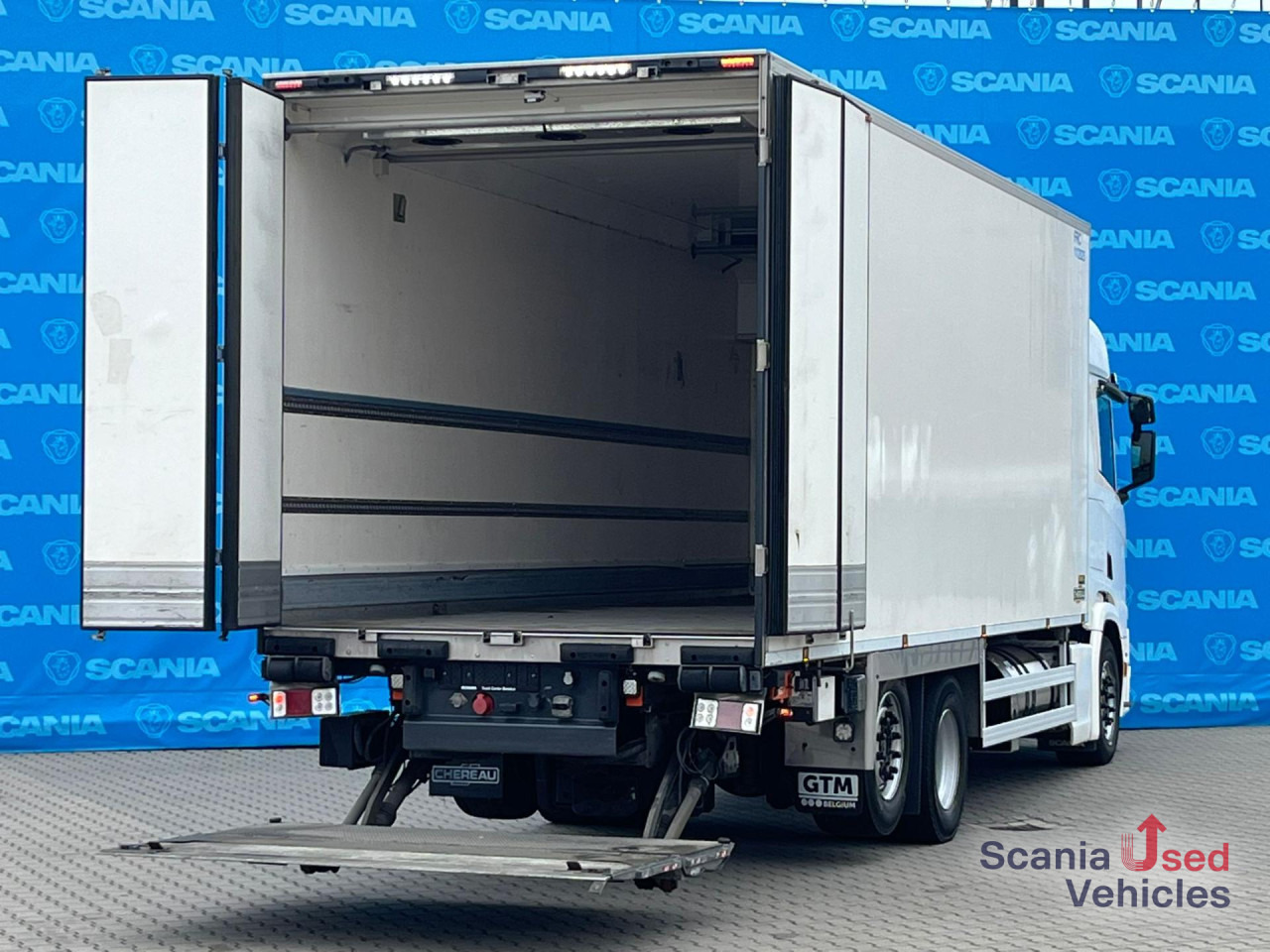 شاحنة الفريزر SCANIA R 410 B6x2*4NB LNG RETARDER FRIGO CHEREAU 765x250x: صورة 14
