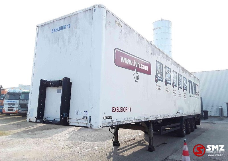 Kögel Oplegger - نصف مقطورة صندوق مغلق: صورة 3 Kögel Oplegger - نصف مقطورة صندوق مغلق: صورة 3