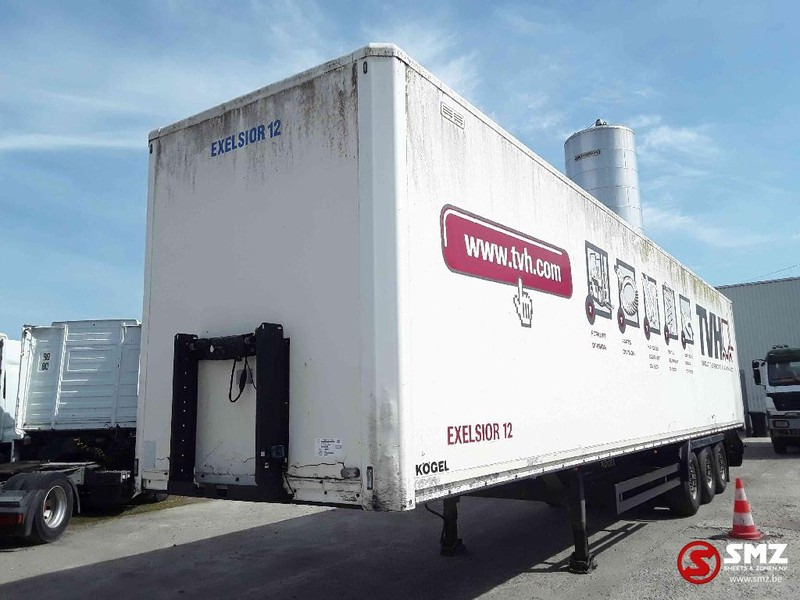 Kögel Oplegger - نصف مقطورة صندوق مغلق: صورة 3 Kögel Oplegger - نصف مقطورة صندوق مغلق: صورة 3