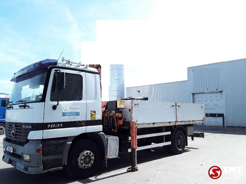 Mercedes-Benz Actros 1831 165000km lames - شاحنات مسطحة: صورة 5 Mercedes-Benz Actros 1831 165000km lames - شاحنات مسطحة: صورة 5