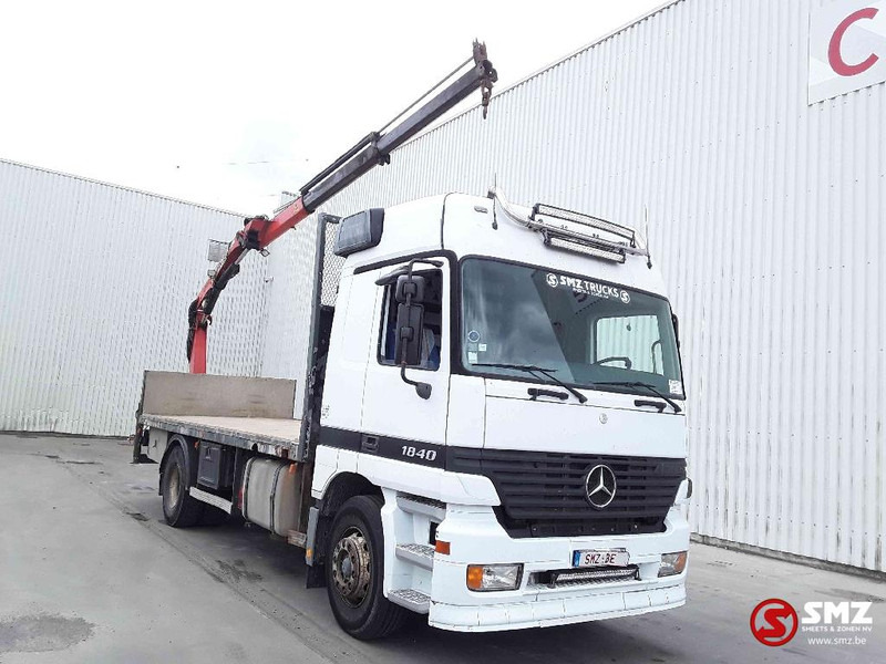 Mercedes-Benz Actros 1840 Palfinger pk7501 remote - شاحنات مسطحة, شاحنة كرين: صورة 1 Mercedes-Benz Actros 1840 Palfinger pk7501 remote - شاحنات مسطحة, شاحنة كرين: صورة 1