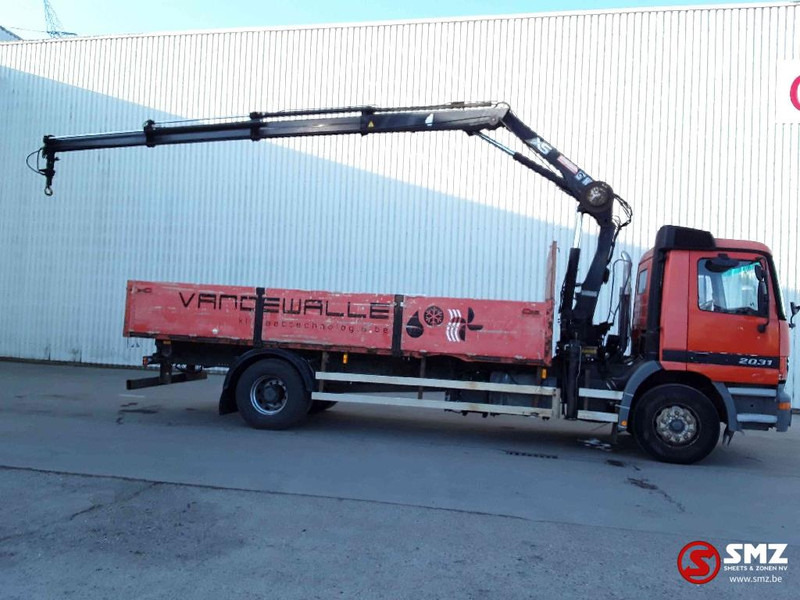 Mercedes-Benz Actros 2031 atlas 144b3 remote lames - شاحنات مسطحة, شاحنة كرين: صورة 3 Mercedes-Benz Actros 2031 atlas 144b3 remote lames - شاحنات مسطحة, شاحنة كرين: صورة 3