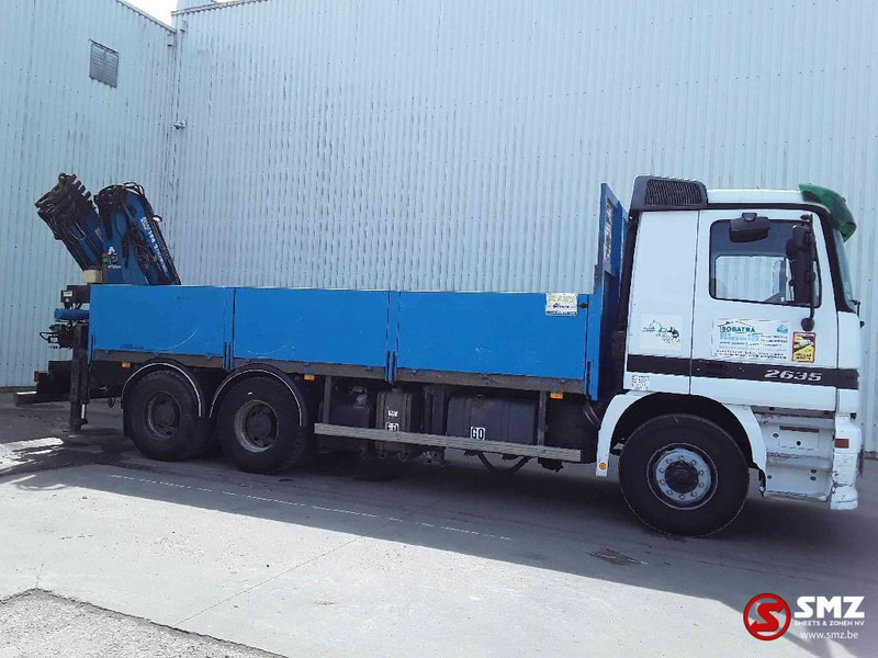 Mercedes-Benz Actros 2635 Atlas Ak190.2A5 - شاحنات مسطحة, شاحنة كرين: صورة 4 Mercedes-Benz Actros 2635 Atlas Ak190.2A5 - شاحنات مسطحة, شاحنة كرين: صورة 4