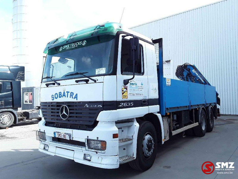 Mercedes-Benz Actros 2635 Atlas Ak190.2A5 - شاحنات مسطحة, شاحنة كرين: صورة 3 Mercedes-Benz Actros 2635 Atlas Ak190.2A5 - شاحنات مسطحة, شاحنة كرين: صورة 3