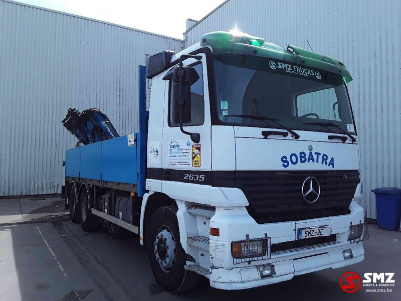 Mercedes-Benz Actros 2635 Atlas Ak190.2A5 - شاحنات مسطحة, شاحنة كرين: صورة 1 Mercedes-Benz Actros 2635 Atlas Ak190.2A5 - شاحنات مسطحة, شاحنة كرين: صورة 1