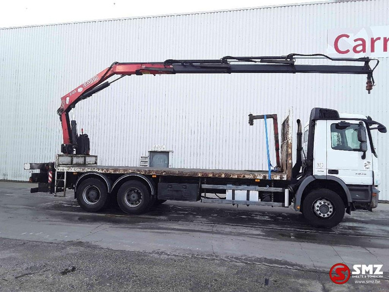 Mercedes-Benz Actros 2636 fassi f 155 full steeleps - شاحنات مسطحة, شاحنة كرين: صورة 3 Mercedes-Benz Actros 2636 fassi f 155 full steeleps - شاحنات مسطحة, شاحنة كرين: صورة 3