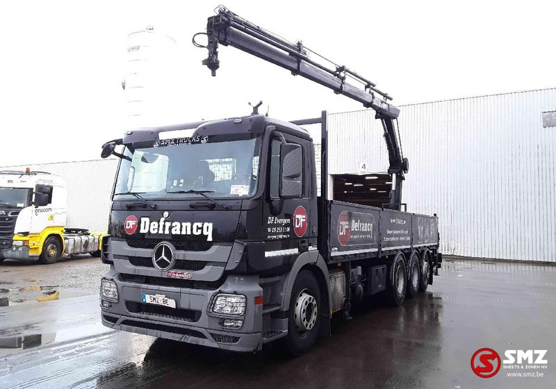 Mercedes-Benz Actros 3236 hiab 166-5remote - شاحنات مسطحة, شاحنة كرين: صورة 3 Mercedes-Benz Actros 3236 hiab 166-5remote - شاحنات مسطحة, شاحنة كرين: صورة 3