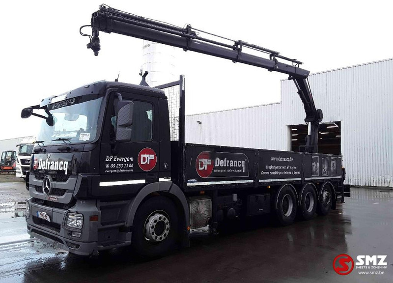 Mercedes-Benz Actros 3236 hiab 166-5remote - شاحنات مسطحة, شاحنة كرين: صورة 5 Mercedes-Benz Actros 3236 hiab 166-5remote - شاحنات مسطحة, شاحنة كرين: صورة 5