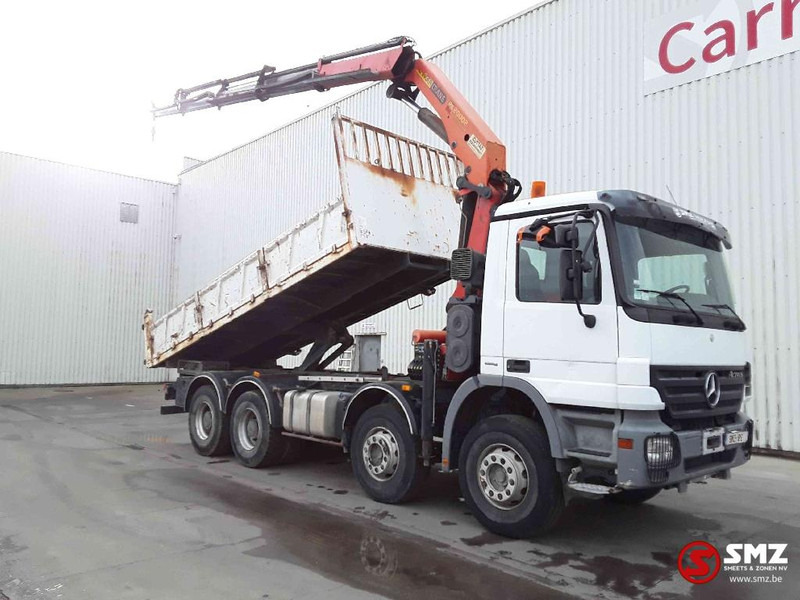 Mercedes-Benz Actros 4144 palfinber pk2002/4Ext remote - شاحنة قلاب, شاحنة كرين: صورة 1 Mercedes-Benz Actros 4144 palfinber pk2002/4Ext remote - شاحنة قلاب, شاحنة كرين: صورة 1