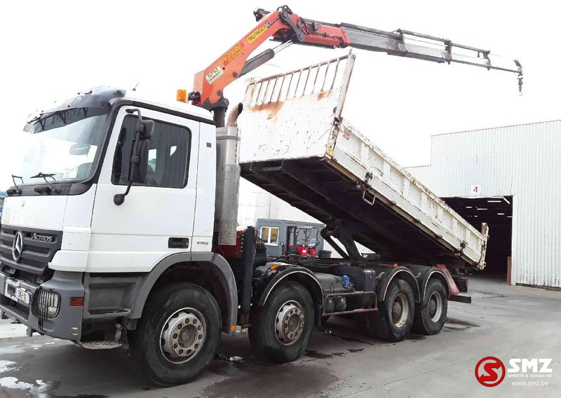 Mercedes-Benz Actros 4144 palfinber pk2002/4Ext remote - شاحنة قلاب, شاحنة كرين: صورة 5 Mercedes-Benz Actros 4144 palfinber pk2002/4Ext remote - شاحنة قلاب, شاحنة كرين: صورة 5