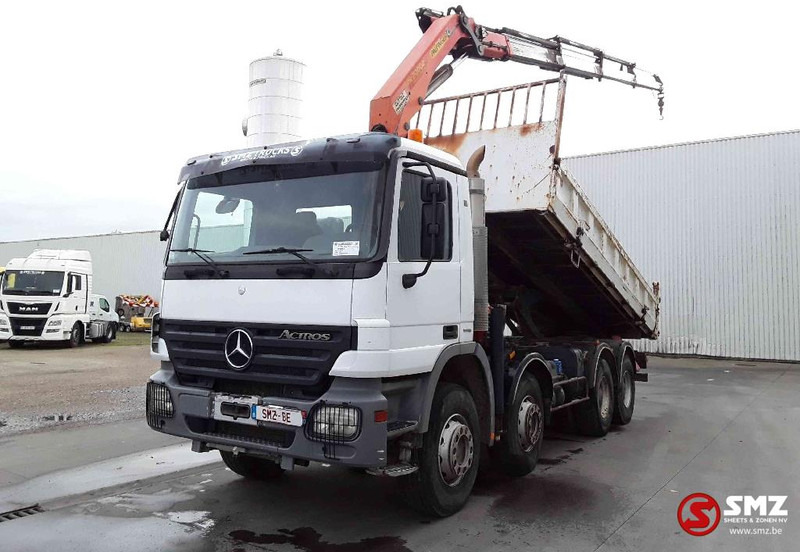 Mercedes-Benz Actros 4144 palfinber pk2002/4Ext remote - شاحنة قلاب, شاحنة كرين: صورة 3 Mercedes-Benz Actros 4144 palfinber pk2002/4Ext remote - شاحنة قلاب, شاحنة كرين: صورة 3