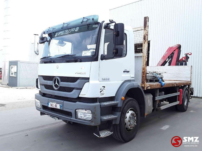 Mercedes-Benz Axor 1833 Fassi f 110a - شاحنات مسطحة, شاحنة كرين: صورة 3 Mercedes-Benz Axor 1833 Fassi f 110a - شاحنات مسطحة, شاحنة كرين: صورة 3
