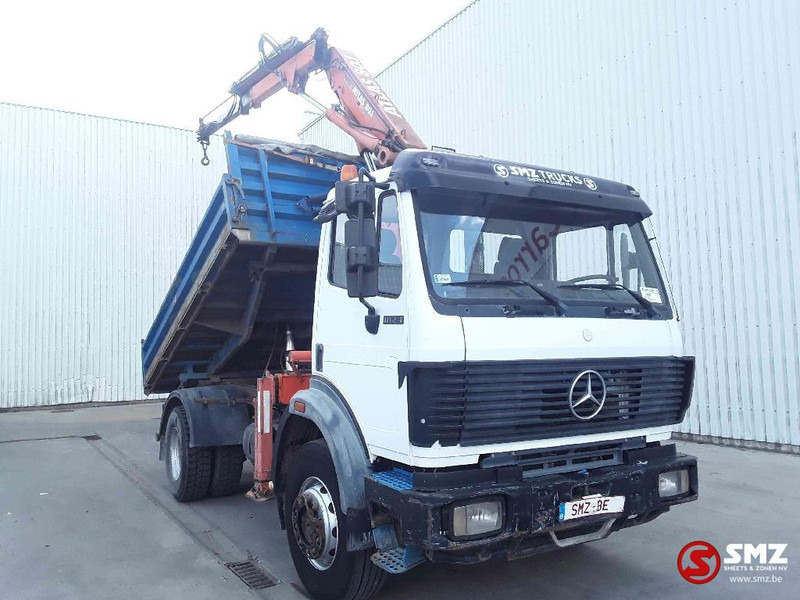Mercedes-Benz SK 1824 Atlas Ak 80,1 A2 - شاحنة قلاب, شاحنة كرين: صورة 1 Mercedes-Benz SK 1824 Atlas Ak 80,1 A2 - شاحنة قلاب, شاحنة كرين: صورة 1