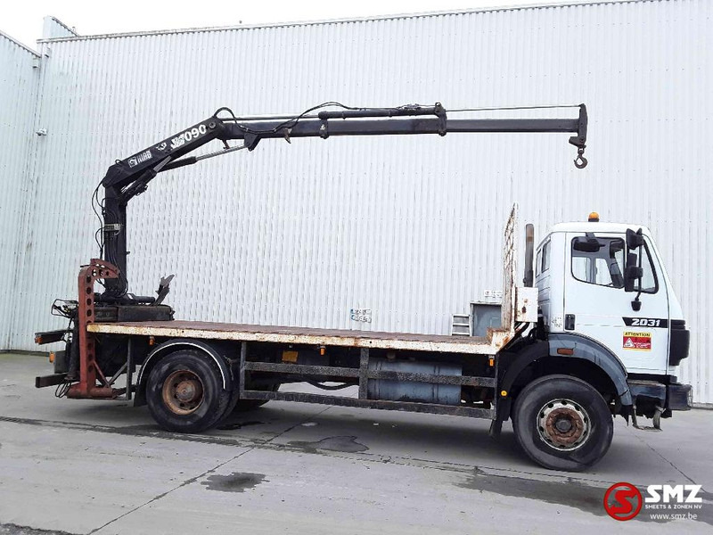 Mercedes-Benz SK 1831 hiab 090 lames - شاحنات مسطحة, شاحنة كرين: صورة 4 Mercedes-Benz SK 1831 hiab 090 lames - شاحنات مسطحة, شاحنة كرين: صورة 4