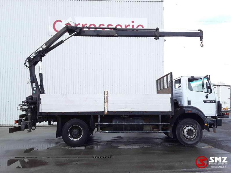 Mercedes-Benz SK 2031 lames manual - شاحنات مسطحة, شاحنة كرين: صورة 4 Mercedes-Benz SK 2031 lames manual - شاحنات مسطحة, شاحنة كرين: صورة 4