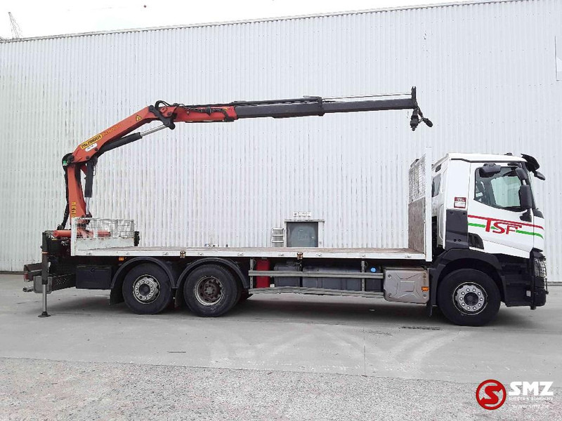 Renault C 430 palfinger pk 1001 remote - شاحنات مسطحة, شاحنة كرين: صورة 4 Renault C 430 palfinger pk 1001 remote - شاحنات مسطحة, شاحنة كرين: صورة 4