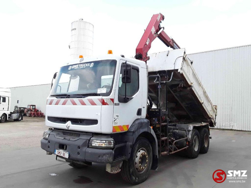 Renault Kerax 320 HMF 1118 k2 - شاحنة قلاب, شاحنة كرين: صورة 3 Renault Kerax 320 HMF 1118 k2 - شاحنة قلاب, شاحنة كرين: صورة 3
