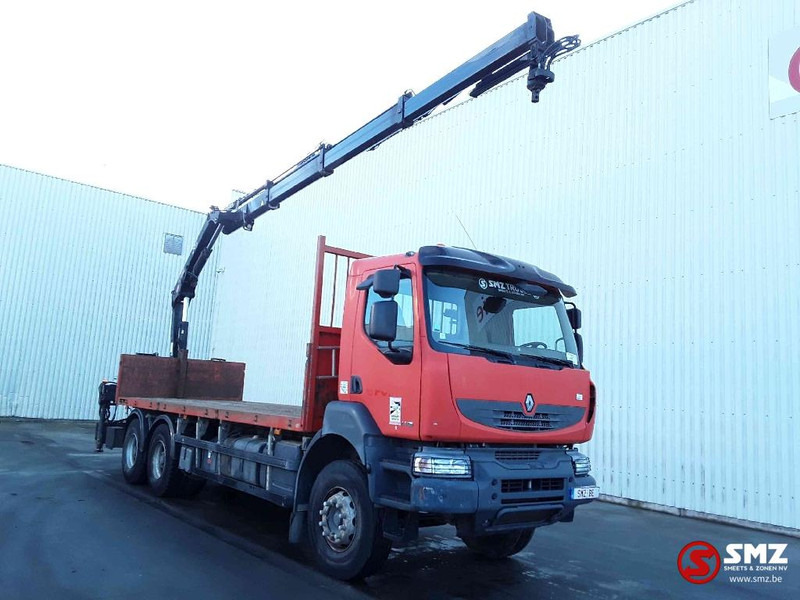 Renault Kerax 430 Hiab 166B_3-remote - شاحنات مسطحة, شاحنة كرين: صورة 1 Renault Kerax 430 Hiab 166B_3-remote - شاحنات مسطحة, شاحنة كرين: صورة 1