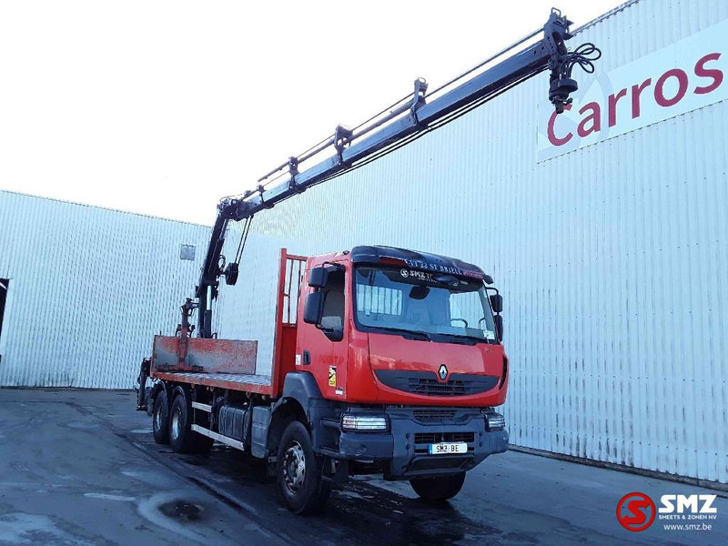 Renault Kerax 430 Hiab 211Ep4 +remote - شاحنات مسطحة, شاحنة كرين: صورة 1 Renault Kerax 430 Hiab 211Ep4 +remote - شاحنات مسطحة, شاحنة كرين: صورة 1